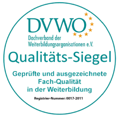 Tastschreiben mit bewiesener Qualität - das DVWO-Qualitäts-Siegel